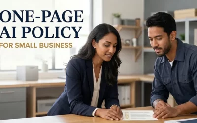 Small Business AI Policy Template (Free, One Page)